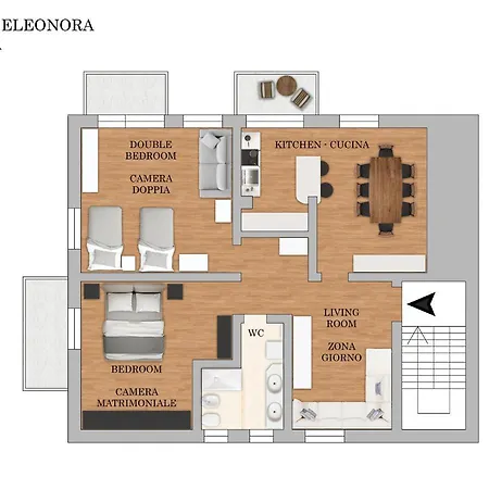 Casa Eleonora - Pavia - By Host4U Appartement Buitenkant foto